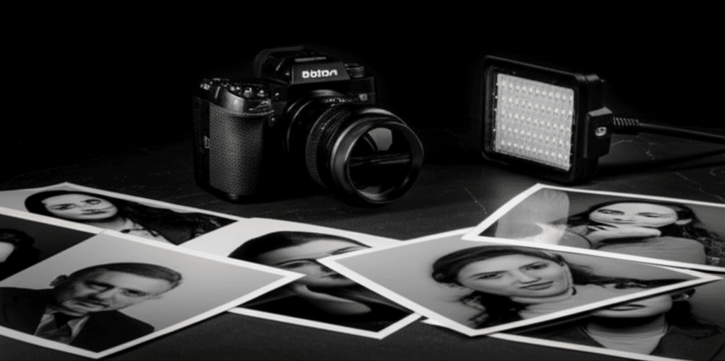 Professional photography equipment