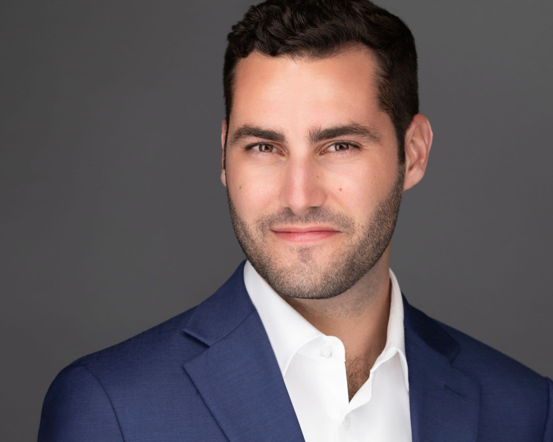 Corporate headshot — professional